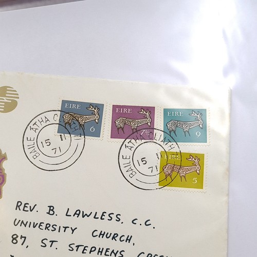 1119 - A nice album of mainly Irish First Day Covers included Marian Year and Moore, full set of Gerl 2nd d... 