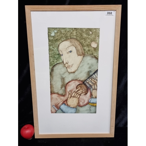 68 - Star Lot: 'Nikolay Sokolov (b.1966)' An original brilliant 'Nikolay Sokolov (b.1966)' watercolour on... 