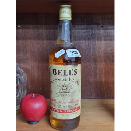 969 - A sealed bottle of 75cl 'Bell's' Old Scotch Whiskey. RRP: €79.95 on www.oldandrarewhisky.co.uk