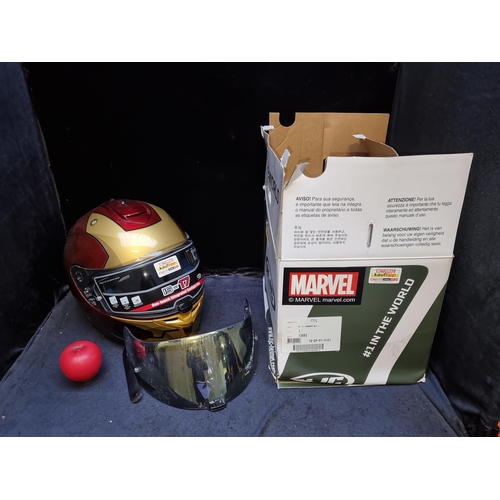 330 - Star lot : An as new HJC Marvel Helmet size Large in its original box. Similar model €249.99 via up ... 