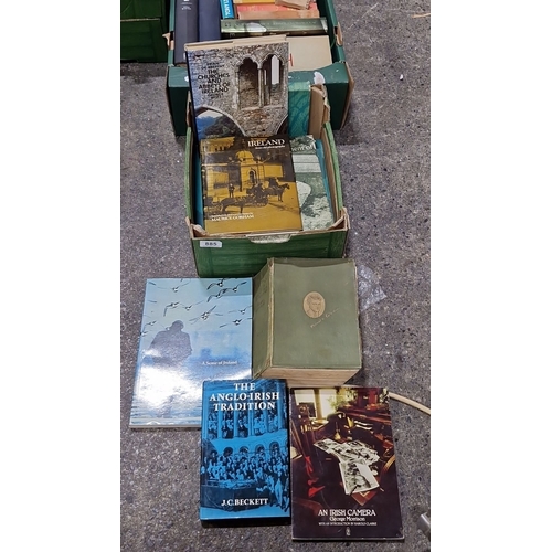 885 - Collection of Irish-themed books, including titles likeMichael Collins and the making of new Ireland... 