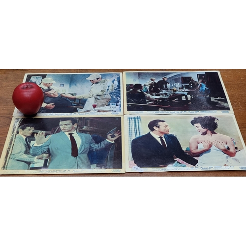 1087 - Four rare original  lobby cards of James Bond 