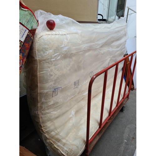 1197 - Super Star Lot : The very best mattress money can buy a Vispring Tiara superb double mattress. With ... 