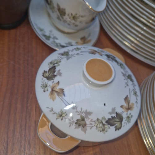 358 - Star Lot : A large 69 piece Royal Doulton dinner service from the Larchmont collection. Comprising o... 