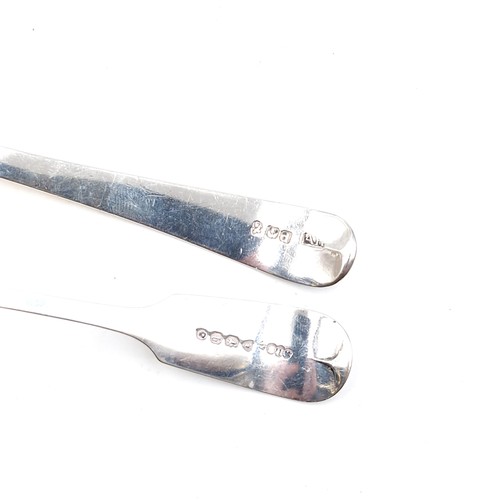 24 - Two sterling silver items - A Victorian sugar sifter hallmarked London. Together with a sauce ladle ... 