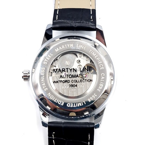 600 - Star Lot : A Martyn Line limited edition chronograph automatic wristwatch in brand new new condition... 