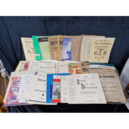 1065 - A collection of vocal and music score books dating from the 1920's, includes Mother Machree, A Song ... 