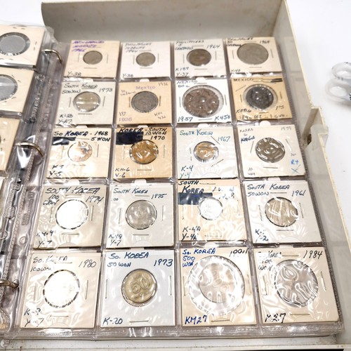 53 - A good large collection of coinage together with individually presented coinage including silver. It... 