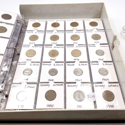 53 - A good large collection of coinage together with individually presented coinage including silver. It... 