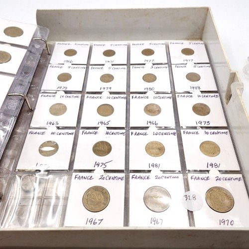 53 - A good large collection of coinage together with individually presented coinage including silver. It... 