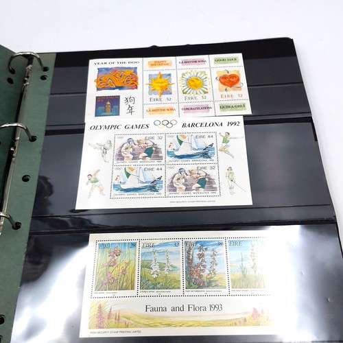 612 - A superb collection of 40-50 Irish mint mini sheets in first class condition.