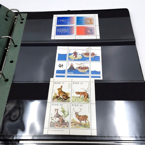 612 - A superb collection of 40-50 Irish mint mini sheets in first class condition.