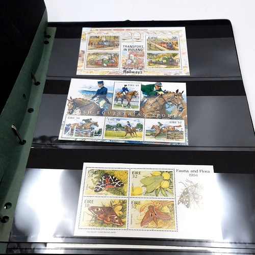 612 - A superb collection of 40-50 Irish mint mini sheets in first class condition.