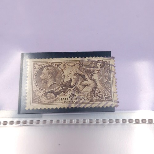 616 - Star Lot : A collection of premium King George V & seven seahorse issues together with five pages of... 