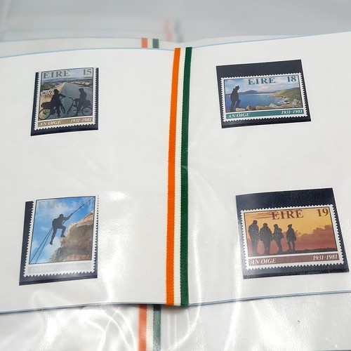 615 - A collection of Irish official Anpost stamps approx. 40. Together with M.N.H. new issues. Mainly 70'... 