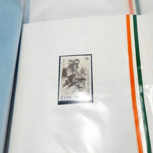 615 - A collection of Irish official Anpost stamps approx. 40. Together with M.N.H. new issues. Mainly 70'... 