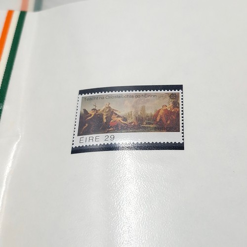 615 - A collection of Irish official Anpost stamps approx. 40. Together with M.N.H. new issues. Mainly 70'... 