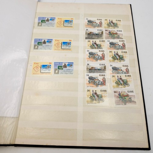 617 - A collection of Irish booklet panes & collectables. Fully furnished stock book with a superb range. ... 