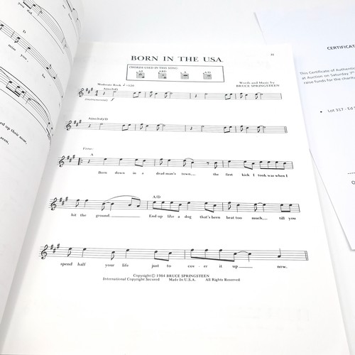 41 - Ed Sheeran's sheet music book 