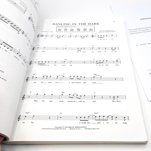 41 - Ed Sheeran's sheet music book 