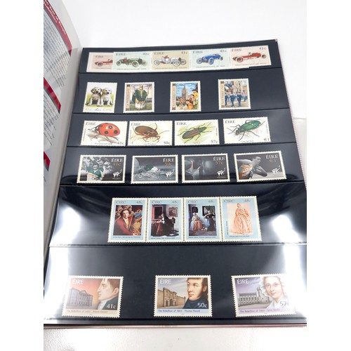 598 - Three commemorative stamp collections issued by Anpost. Irish stamps 2003 & 2004 collection together... 