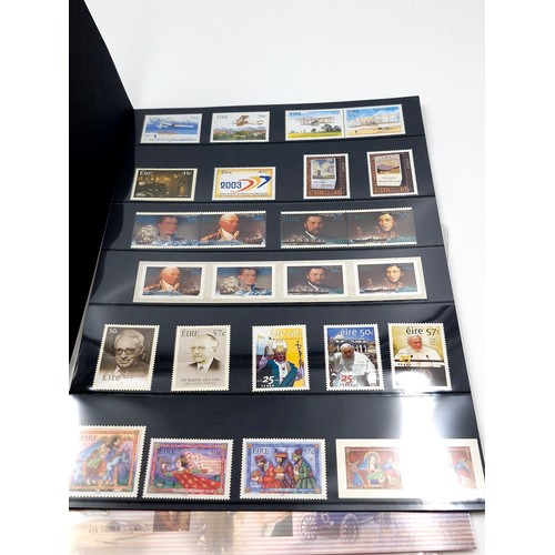 598 - Three commemorative stamp collections issued by Anpost. Irish stamps 2003 & 2004 collection together... 