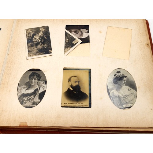 602 - A fully furnished photo album dated 1902 with a complete and varied portraiture examples.