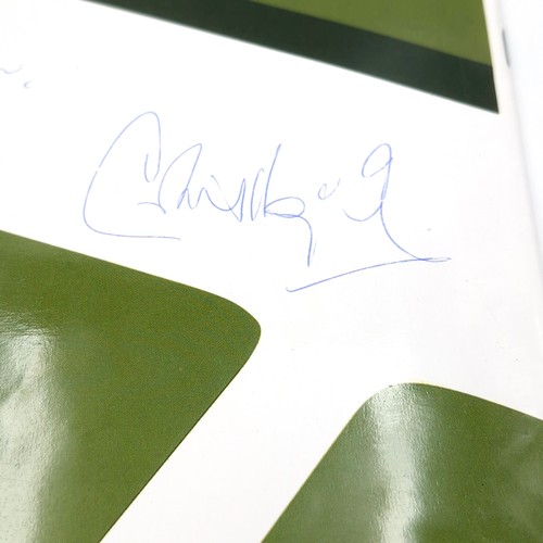 660 - A fantastic hand signed Euro '96 Republic of Ireland V. Nothern Ireland official souvenir programme.... 