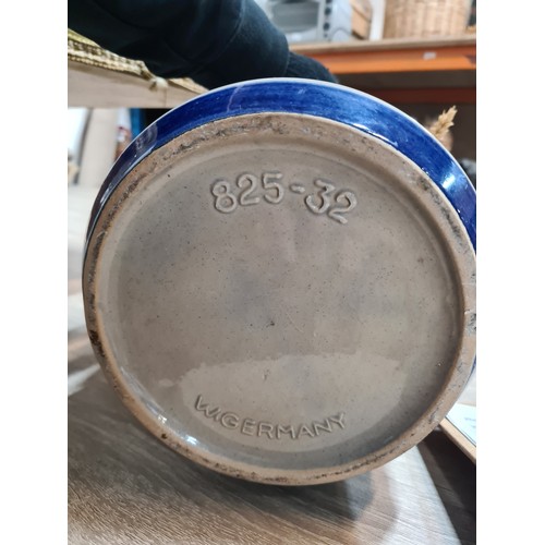 739 - A West German ceramic large Rumtopf jar. Stamped and numbered to base 'W.GERMAN 825-32'. In good con... 