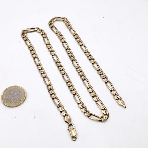 678 - Super Star Lot : A gorgeous 9 carat gold necklace. Total Length - 53cm. Total Weight - 25.73 grams. ... 