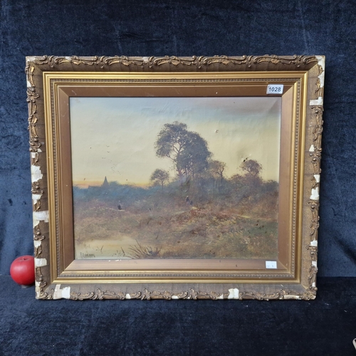 1241 - Star Lot: R.Edwards (18th century). An original antique R.Edwards oil on canvas painting. Depicts a ... 