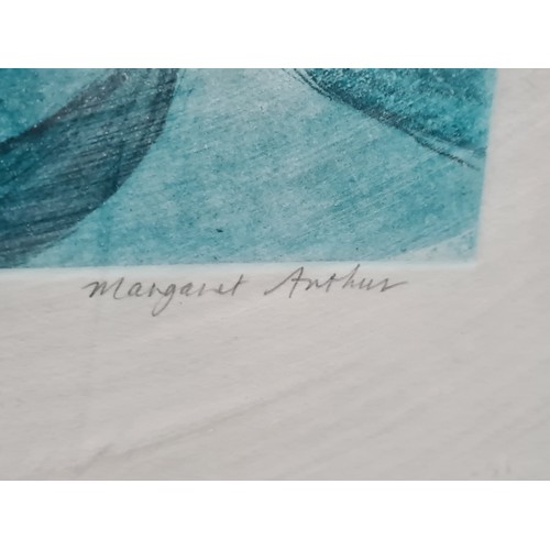 1245 - A large limited edition signed print (13/25) of an original Margaret Arthur painting titled 'Towards... 