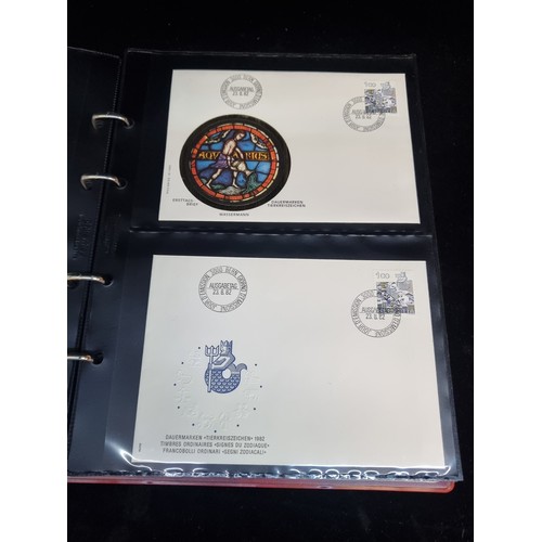 184 - An album containing an impressive and highly rare selection of Switzerland salvation army Philswiss ... 