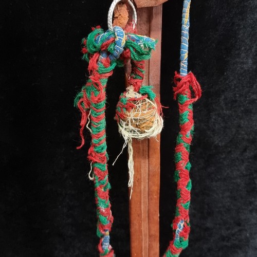 103 - Star Lot : A mid 20th century African turareg sword and scabbard. Selling online for €250+. (damage ... 