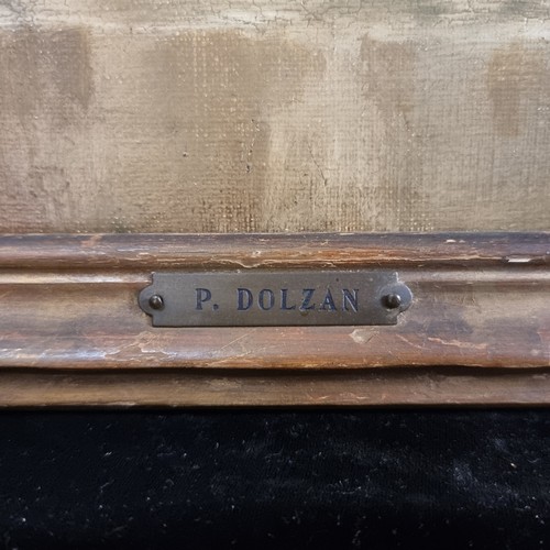 83 - Star Lot: Primo Dolzan (Italian, b. 19th century). A charming original 1930's oil on canvas painting... 