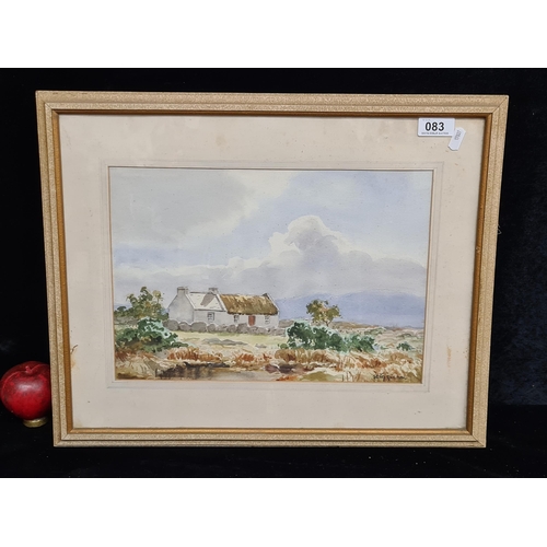 83 - Star Lot: Sean Nichol (Irish, 1920 - 2005). An original Sean Nichol watercolour on paper painting. F... 