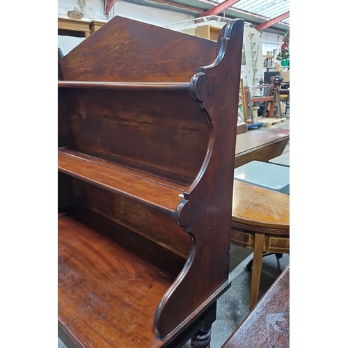 808 - Star Lot : A fabulous Irish Georgian  mahogany étagère, circa early 19th century. Features a tiered ... 