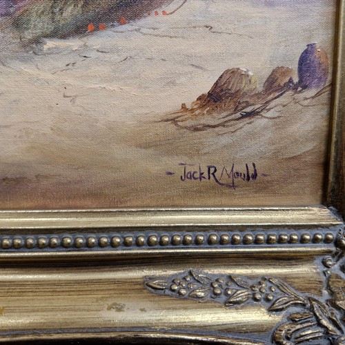 68 - Star Lot: Jack R. Mould (1925-1928) An lively original 'Jack R. Mould (1925-1928)' oil on canvas pai... 