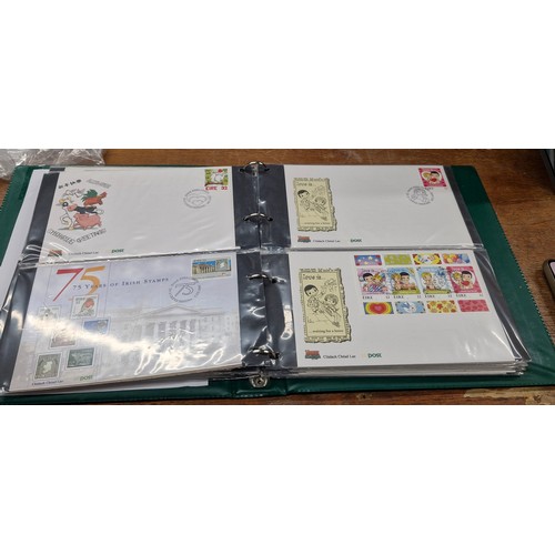 184 - Ireland first day covers approx 60 from 1996 to 1999 in mint condition. Includes TT Rsaces mini shee... 