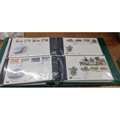 184 - Ireland first day covers approx 60 from 1996 to 1999 in mint condition. Includes TT Rsaces mini shee... 