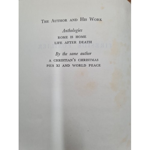 781 - A fabulous collector's first edition of 'Fireside Fusilier' by The Earl of Wicklow with an introduct... 