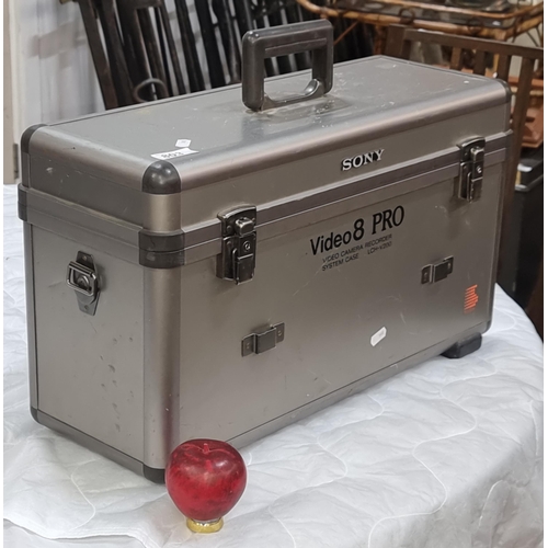 A 'SONY' Video8 Pro Video Camera Recorder System Case LCH-V200.