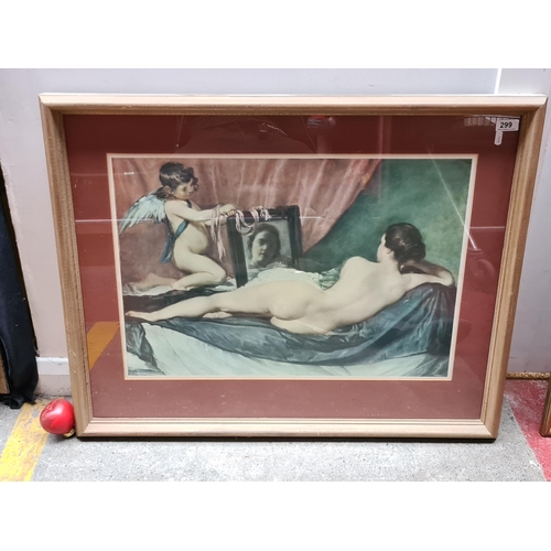 977 - A large high quality print of an original painting by Diego Velázquez (Italian, 1599 - 1660) titled ... 