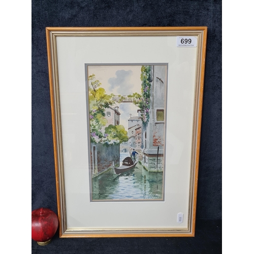 1032 - Star Lot: Alberto Rossi (Italian, 1858-1936) An original Alberto Rossi watercolour on paper painting... 