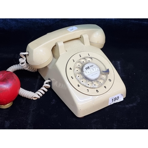 180 - A vintage Northern Telecom Irish rotary phone.