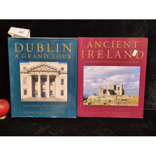 267 - Two impressive hardback Irish themed books titled 