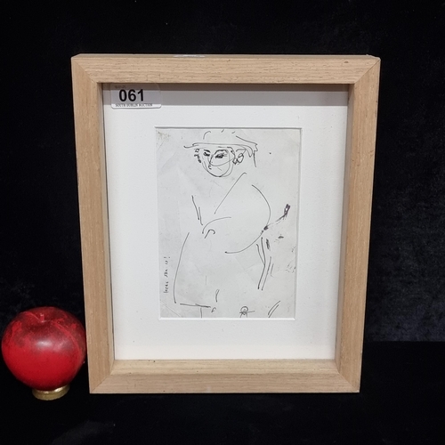 61 - Star Lot: Colin Middleton MBE (Irish, 1910-1983). An original Colin Middleton pen and ink drawing ti... 