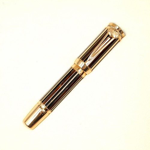 1 - Super Star Lot:
A stunning Mont Blanc 18ct rose gold Sir Winston Churchill Limited Edition fountain ... 