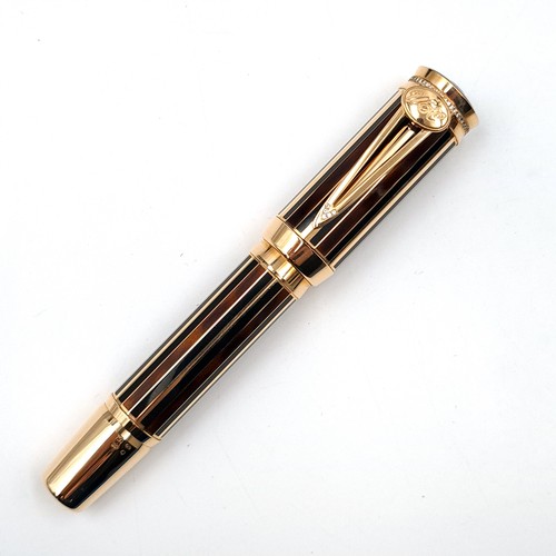 1 - Super Star Lot:
A stunning Mont Blanc 18ct rose gold Sir Winston Churchill Limited Edition fountain ... 