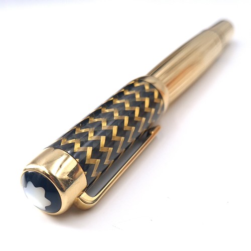 3 - Super Star Lot:
Montblanc 18ct Gold J. Pierpont Morgan Limited Edition Fountain Pen, number 664 of 8... 